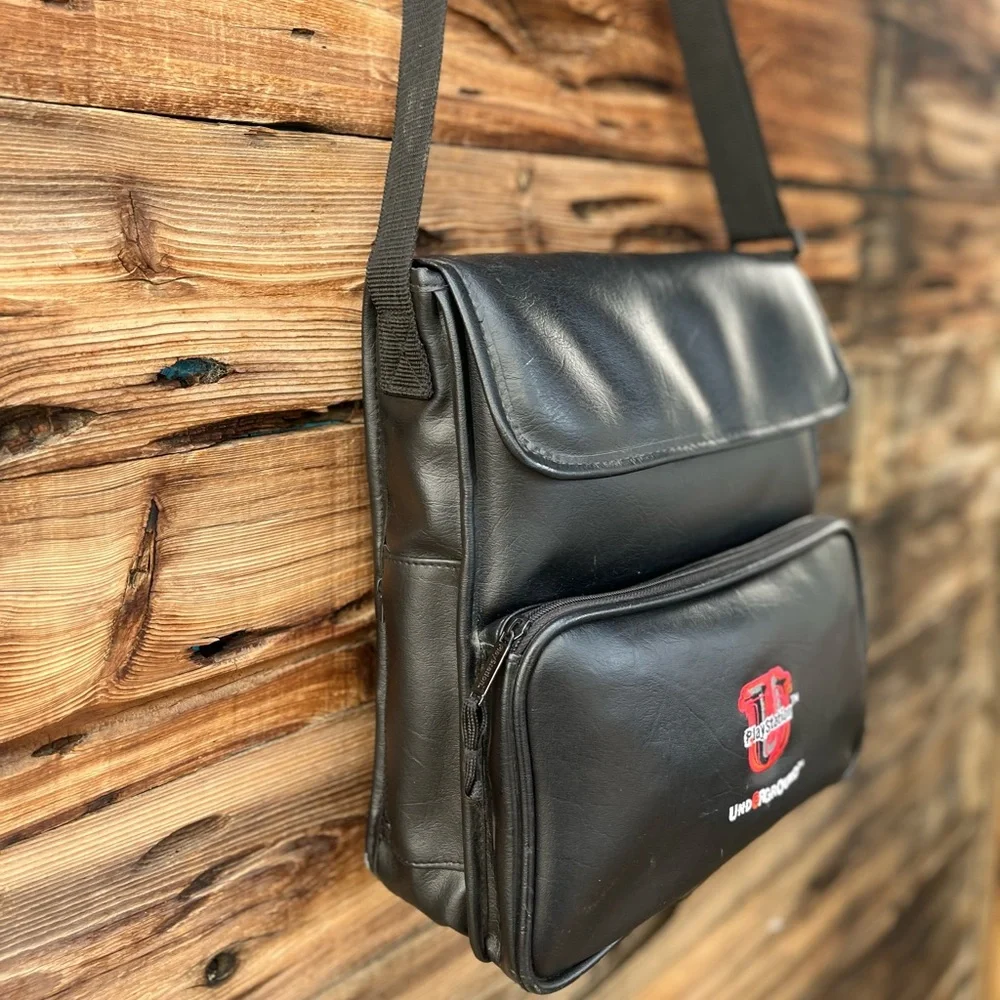 VINTAGE | PlayStation Underground Black Bag